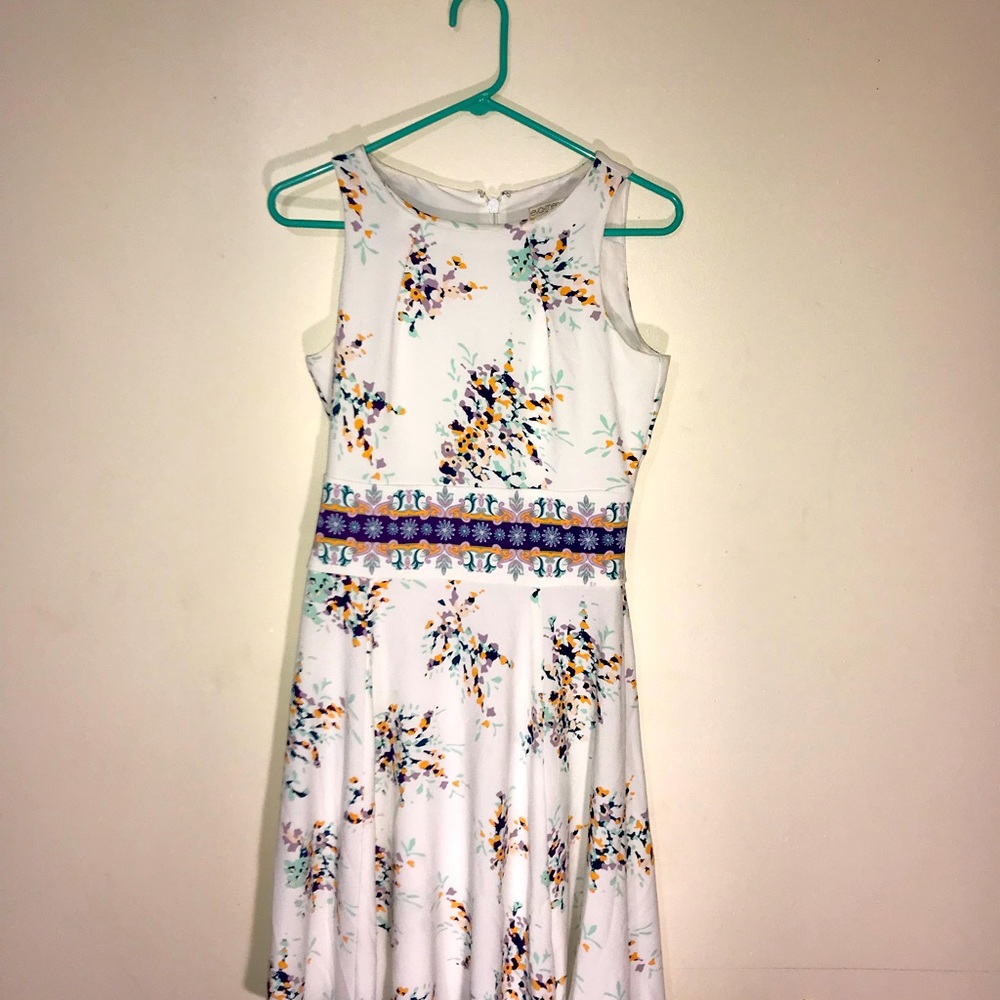 Eva Mendez Flower Dress